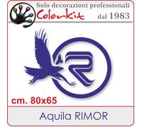Adesivo Aquila Rimor cm. 80x65 - 001427 by Colorkit