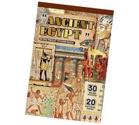 Adesivo artistico a tema egiziano ritagliato per appunti quotidiani per prendere appunti giornalieri, album fotografici, album fotografici, scrapbooking, decorazione per la copertina del telefono