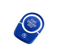 Adesivo Auto Per Benz AB Per CLA Per GLB Per GLA Classe W177 V177 W247 C118 W118 X247 H247 Per AMG A35 A45 Auto Motore Start Stop Pulsante Trim Copertura Striscia Decorativa(Blu)