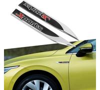 Adesivo Auto per Subaru Forester SUV Crossover 2025 2 Pezzi | Emblema carrozzeria cromato, badge laterale sportivo, stemma adesivo resistente, fregio metallico 3D, tuning esterno