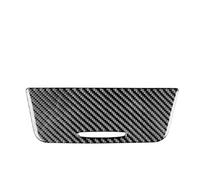 Adesivo auto Trim Interni Adesivi In fibra Carbonio Pannello Cambio Coperchio Del Vano Portaoggetti Per BMW Per Serie 1 E81 E82 E87 E88 2008 2009 2010 2011 2012 2013 Auto Adesivo Interni