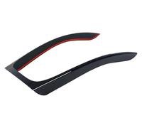 Adesivo Auto Trim Interni Per A4 B8 A5 2009-2016 Cornice Decorativa Console Centrale Dell'auto Rivestimento Decorativo(Black)
