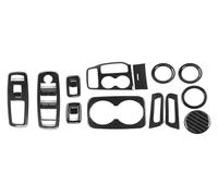 Adesivo Auto Trim Interni Per Jeep Per Grand Per Cherokee 2014-2021 Pannello Interruttore Alzacristalli Leva Cambio Decorazione Adesivo