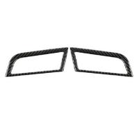 Adesivo Auto Trim Interni Per Mustang GT 2015-2021 Adesivi Finiture Delle Bocchette Dell'aria Sinistra Destra Cruscotto Cornice Console Centrale Interna(Black)