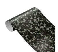 Adesivo Avvolgente in Vinile per Auto Mimetico, Pellicola Che Cambia Colore Dell'Autoadesivo Dell'Automobile Mimetico Pellicola Autoadesiva Decorazione Pellicola per Il Corpo in Pvc 30x100cm