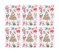 Adesivo Babbo Natale Adesivo Babbo Natale Note sicure per buste(F1)