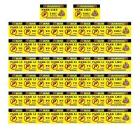 Adesivo "Bad Parcheggio", "parcheggiato Come Un Idiota" Biglietti Da Visita | Carte Di Parcheggio Cornice-50x Buets Di Parcheggio, Bad Biglietti Di Parcheggio, Vestiti A Strade,