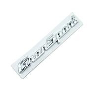 Adesivo Bagagliaio con Emblema per Auto per Maserati GTS Gransport Coupe 3D ABS Chrome Hood Badge Decal Accessori,B