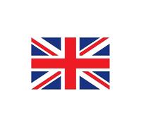 Adesivo BANDIERA INGLESE Gran Bretagna (30x20 cm) Rosso