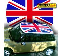 Adesivo bandiera inglese per tetto MINI COOPER adesivi tettuccio Union Jack