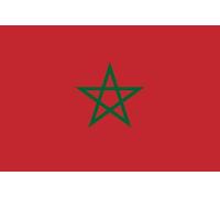 Adesivo BANDIERA MAROCCO (7X4 CM)