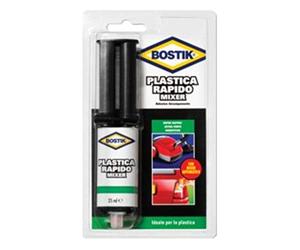ADESIVO BICOMPONENTE PLASTICA RAPIDO MIXER BOSTIK