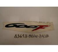 Adesivo carena coda Tail fairing stripe sticker Honda CB 600 F 01 02