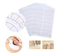 Adesivo Ciglia,Eye Lashes Extension Adesivo Adesivo Ciglia Isolamento Posizionamento Pads Patches Strumento(140 Pcs)