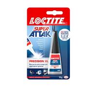 ADESIVO COLLA CIANOACRILICA SUPER ATTACK PRECISION XL LOCTITE 10g con BECCUCCIO