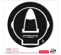 Adesivo compatibile DUCATI PANIGALE V2 V4 tappo serbatoio in resina Carbonio