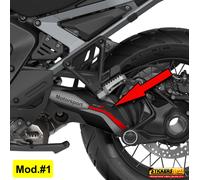 Adesivo compatibile protezione CARDANO per BMW R1300 GS ADV Racing Red Mod. 1