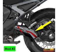 Adesivo compatibile protezione CARDANO per BMW R1300 GS ADV Racing Red Mod. 2