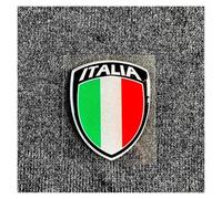 Adesivo con bandiera nazionale del mondo 3D riflettente per auto moto accessori badg decalcomanie Italia Regno Unito (design J)