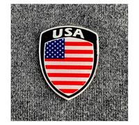 Adesivo con bandiera nazionale del mondo 3D riflettente per auto moto accessori badge decalcomanie Italia Regno Unito (design A)