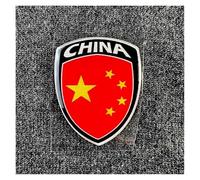 Adesivo con bandiera nazionale del mondo 3D riflettente per auto moto accessori badge decalcomanie Italia Regno Unito (design E)