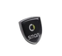 Adesivo con Logo per Auto per Smart, Adesivi con Emblema Segno Badge Adesivo Accessori Auto,B