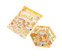 Adesivo con scena in miniatura del fumetto per paesaggi di cabina, per scrapbooking, diario, album fotografico, custodia per telefono, bagagli, cartone animato colorato
