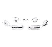 Adesivo Controllo Centrale Compatibile Con Toyota Per Tundra 2014-2020 Accessori Per Interni Auto ABS Interruttore Di Regolazione Sedile Interno Dell'auto Manopola Pulsante Controllo Copertura Trim