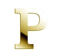 Adesivo da parete a specchio acrilico con combinazione gratuita-infrangibile, decorazione da parete-Numero di lettere autoadesive in plexiglass