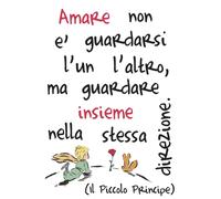 Adesivo da parete Amare 47x67 cm Multicolore