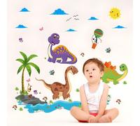 Adesivo da parete / Carta da parati Dinosauri Carini