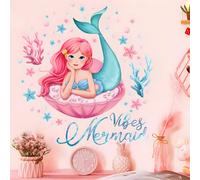 Adesivo da parete / Carta da parati Mermaid Vibes