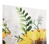 Adesivo da parete con girasole per decorazione domestica liscia, 30 x 60 cm, in PVC