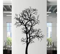 Adesivo da parete con rami di albero invernale, ufficio, camera dei bambini, giungla, foresta, fauna selvatica, adesivo da parete, camera da letto, decorazioni per la casa, decalcomania di arte