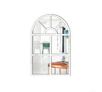Adesivo da parete creativo con specchio acrilico per uno stile distintivo della stanza (bianco)
