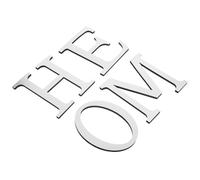 Adesivo Da Parete in Acrilico Specchiato Specchio Lettere Per La Casa