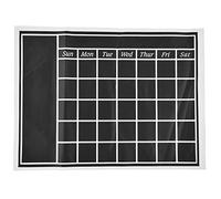 Adesivo da parete in ardesia, calendario in ardesia in PVC impermeabile autoadesivo rimovibile 45x60cm con texture opaca per la casa