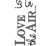 Adesivo murale frasi famose Love Is materiali certificati Made in Italy scritte autoadesive decorazioni interni …