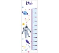 Adesivo da parete personalizzato per cameretta dei bambini, motivo: Cosmonauta. 130 cm.