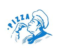 Adesivo da parete pizza Adesivo da parete pizzeria Adesivo pizza Amante del cibo Regalo Lettera in vinile Adesivo per finestra Adesivo amante della pizza Extra Large - 57x75 cm