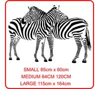 ADESIVO DA PARETE ZEBRA Parete, Decalcomania Citazione ARTISTICO N3