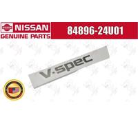 Adesivo decalcomania coperchio bagagliaio OEM NISSAN "V-SPEC" emblema distint...