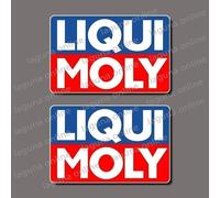 Adesivo decalcomania LIQUI MOLY logo lucido resistente alle intemperie 6
