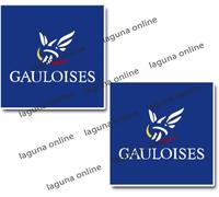 Adesivo decalcomania logo Gauloises lucido resistente alle intemperie 3