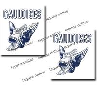 Adesivo decalcomania logo Gauloises lucido resistente alle intemperie 4
