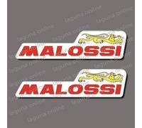 Adesivo decalcomania logo MALOSSI lucido resistente alle intemperie 2