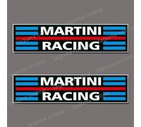Adesivo decalcomania logo martini racing team lucido resistente alle intemper...