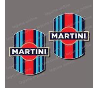 Adesivo decalcomania logo martini racing team lucido resistente alle intemperie