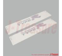 Adesivo decalcomania parafango posteriore originale HONDA INTEGRA TYPE-R DC5 ...