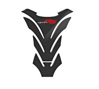 Adesivo decalcomania Per BMW R1250RS R 1250 RS R1250 RS Moto Rilievo Del Serbatoio Del Carburante Della Copertura Della Protezione Della Decalcomania Adesivi In Fibra Di Carbonio(White and red)